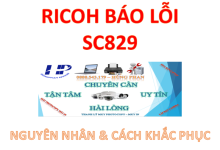 Máy photocopy Ricoh báo lỗi SC829 SC829