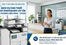 thuê máy photocopy Phường Diên Hồng
